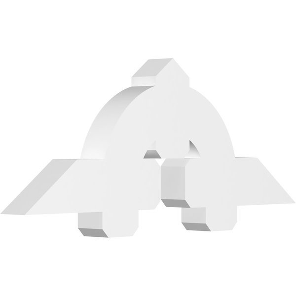 Ericson Architectural Grade PVC Gable Bracket, 48